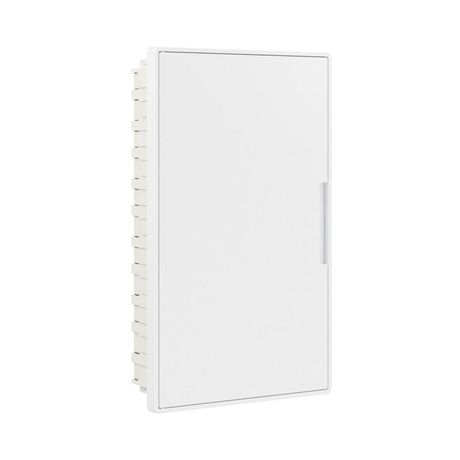 Щиток 36 мод встраиваемый FRAME ЩРв-П-36, белый, с белой дверцей, 4 шинами PEN (2шт на 8 отв. и 2шт 10 отв.) F36B1WW DKC ДКС