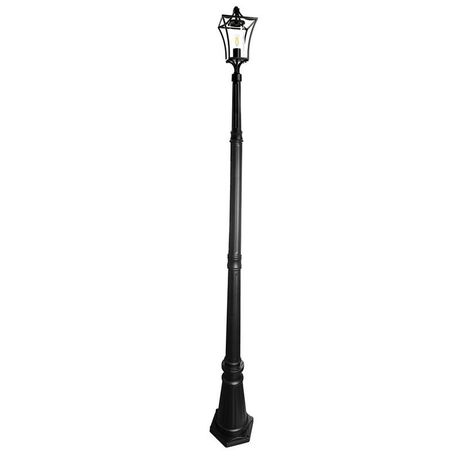 Светильник садово-парковый, 60W 230V E27 черный, PL737 | 51273 FERON