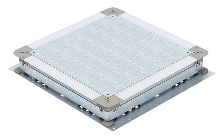 Монтажное основание UZD350-3 (h=70-125 мм) 510x467x70 мм (сталь) (UZD 350-3) | 7410034 OBO Bettermann