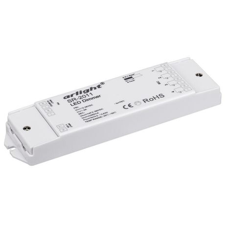 Пластик 3 года) - 014719 Диммер SR-2011 (12-36V 4x350mA 1-10V) (ARL IP20 Arlight