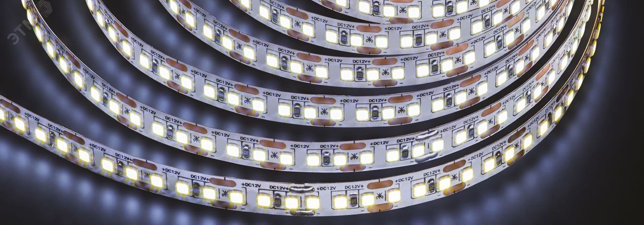 Лента светодиодная 9.6Вт/м 24В 6000К IP65 120LED/м ИСЛ-2835-CRI80 5м - 27491 Innolux 93535