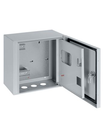 Щит учета ЩУ-1ф/1-1 (2 двери) (310х300х150) IP54 Народный эконом | SQ0905-3202 TDM