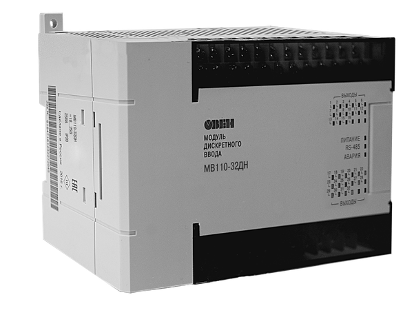 Модуль дискретного ввода МВ110-24.32ДН (с интерфейсом RS-485) - 60611 ОВЕН