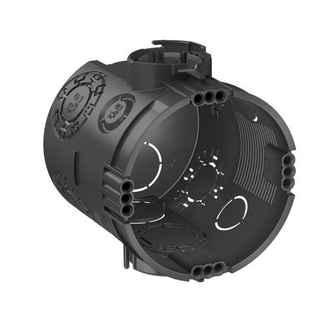 Монтажная коробка для твердых стен увеличенной глубины Ø60mm, H66mm, без галогена, 7 вводов, IP30 | 2003702 OBO Bettermann UG 66