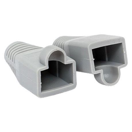 Колпачок изолирующий TERACOM для коннекторов RJ-45 PVC серый (упак.50шт) | TRC-BT-RJ45-PVC-50 EKF