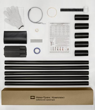 Муфта кабельная концевая наружн. установки 1кВ ПКНТпб 5х(150-240мм) без наконечн. Нева-Транс Комплект 22020082 Нева Транс