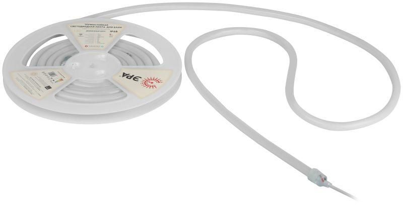 Лента светодиодная LS2835-9.6-120-24-4000K-IP68-5м 24В термостойкая для бани нейтр. бел. (в комплекте: 2 заглушки; 10 крепежей)(уп.5м) Эра Б0062326