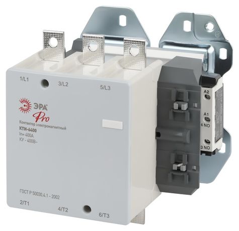 Контактор КТИ-6400 PRO KKT60-400-400-10-E 400А 400В/АС3 | Б0054933 ЭРА