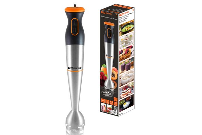 Блендер погружной "Микс 2", 500 Вт, нерж. сталь, 2 скорости, | SQ4007-0002 TDM