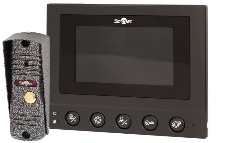 Комплект видеодомофона - ST-MS604S-BK Smartec smkd0694