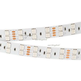 Лента светодиодная RT-B120-15mm 24V RGB (28.8 W/m, IP20, 5060, 5m) (arlight, Открытый) | 011205(2) Arlight