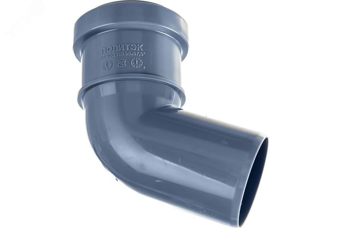 Отвод канализационный 67 град. 50 - 100567 Политэк