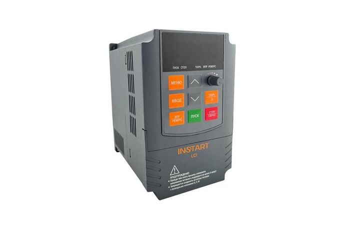 Преобразователь частоты LCI-G2.2-2B (S) 2.2 кВт, 9.6А, 1Ф, 220В±15%, 50Гц/60Гц, IP20, с панелью управления - 00090400 Instart Instart арт. 00090400