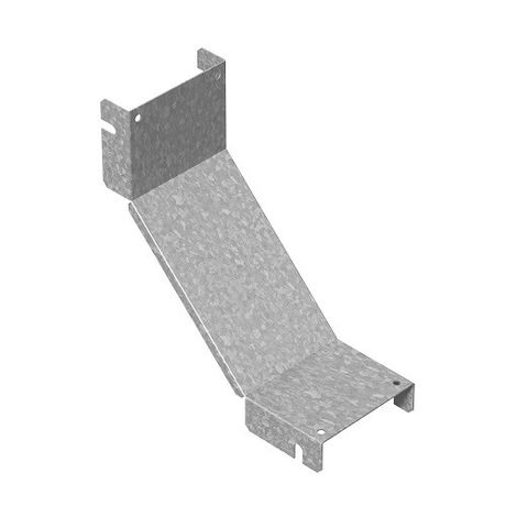 Крышка к угловому соединителю внутреннему лотку ПЛК 300х35, толщ. 1,2 мм, Сендзимир цинк, 020533 | КУСВНП90-300х35-1,2-СЦ Ostec КУСВНП-300х35