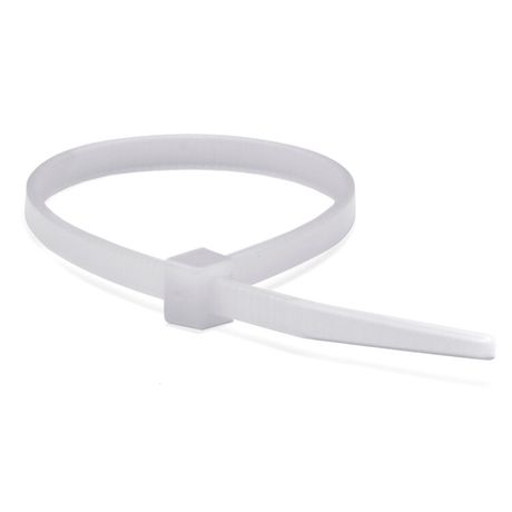 Хомут кабельный 7.6х250 полиамид бел. (уп.100шт) DKC 25225SR ДКС