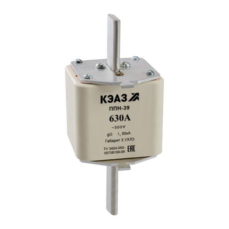 Предохранитель ППН-39-X3-3-100А-УХЛ3 - 111394 КЭАЗ