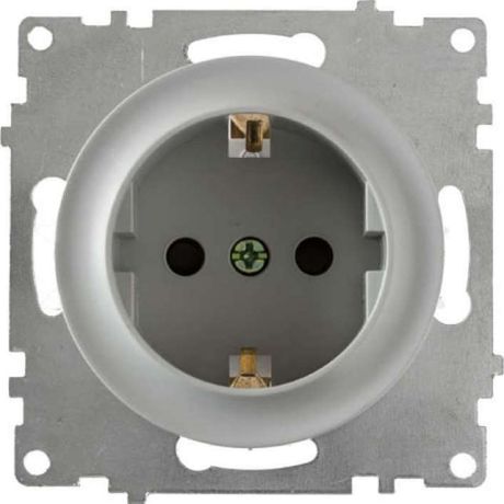 Механизм розетки 1-м СП Florence 16А IP20 с заземл. винт. контакты сер. 1E10201302 OneKeyElectro 2172834 ССТ