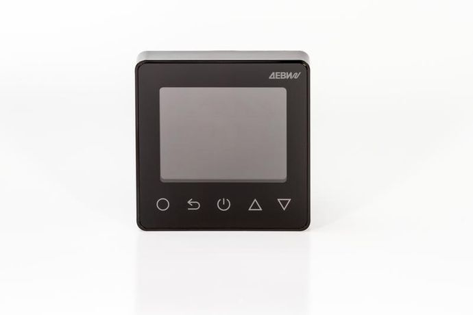 Терморегулятор для теплого пола ДЕВИ Prime программируемый, c Wi-Fi, с комбинацией датчиков, черный, 16А - 140F1143R