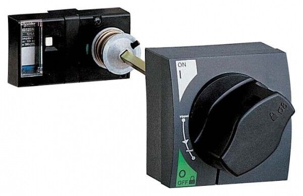 Рукоятка поворотная выносная передняя удлиненная красная | 19088 Schneider Electric APC