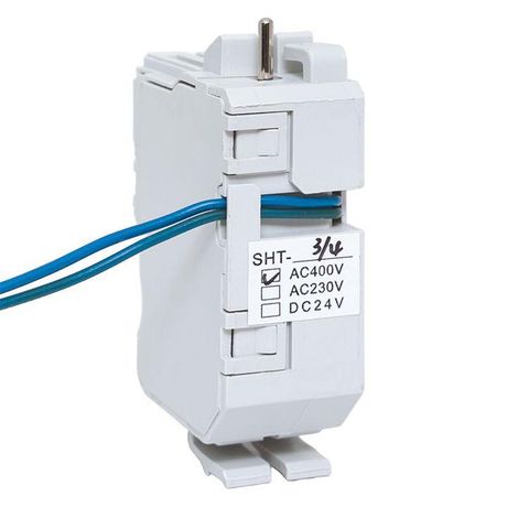 Независимый расцепитель SHT AC400В слева | mccb-34-SHT-ac400-av EKF AV POWER-3/4