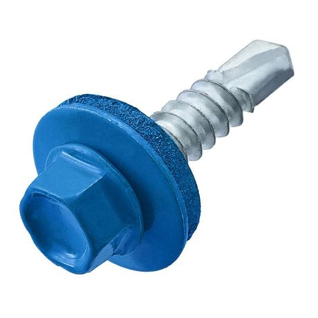 Саморез кровельный 4.8х28(29) RAL 5005 сигнальный син. (коробка) (уп.60шт) СТРОЙМЕТИЗ 2110014