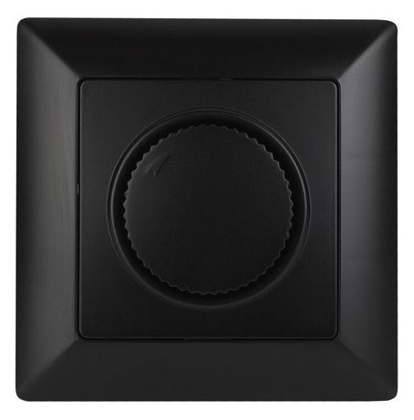 Светорегулятор поворотный СП Solo 4-401-05 600Вт 230В IP20 антрацит Intro Б0053709 ЭРА