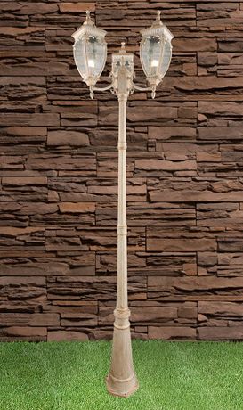 Светильник садово-парковый GLYF-8024F/3 Andromeda F/3 белое золото | a035026 Elektrostandard