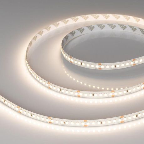 Светодиодная лента RT-A168-10mm 24V Warm3500 (17 W/m, IP20, 2835, 5m) (Arlight, Открытый) | 028602(2) Arlight