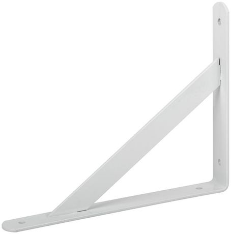 Уголок-кронштейн усиленный 250х200мм бел. FIT 66086 РОС