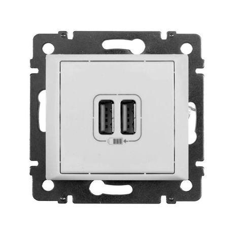 Розетка USB 2-м СП Valena бел. Leg 770470 Legrand