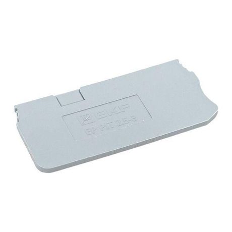 Заглушка для 2.5 Push-in 3 вывода серая| EP-PIT-2,5-3 | EKF