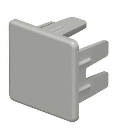 Торцевая заглушка кабельного канала WDK 25x25 мм (ПВХ,серый) (WDK HE25025GR) | 6158730 OBO Bettermann