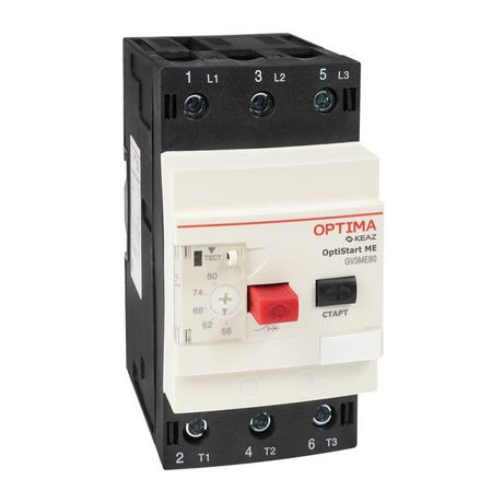 Выключатель автоматический OptiStart ME GV3ME25 с уставкой расцепителя 16,0-25,0A | 354821 КЭАЗ