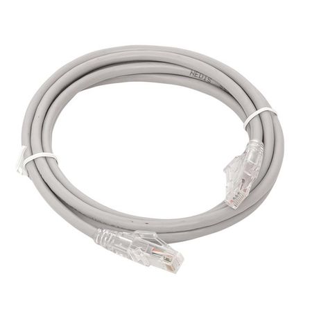 Патч-корд TERACOM PRO Cat.5E неэкранированный UTP оболочка PVC серый (10,0м) | TRP-5EUTP-PVC-10M-GY EKF