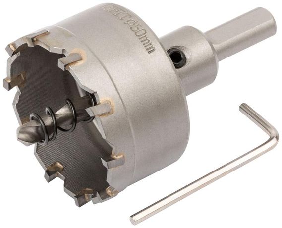 Коронка кольцевая с карбидными вставками Профи (для отверстий в нержавеющей стали) 50 мм - 36850 РОС