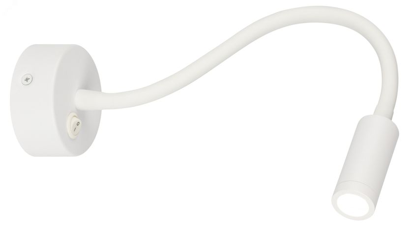 Светильник настенный бра WL 33 WH 3Вт IP20 белый | Б0056392 ЭРА