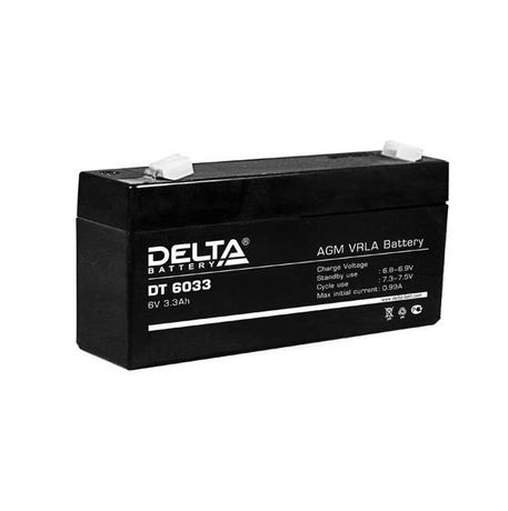 Аккумуляторная батарея ОПС серии DT 6033 6В/3,3Ач | DELTA