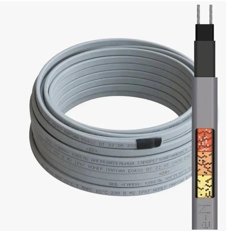 Кабель нагревательный саморегулирующийся 12RoofMate2-N (бухта 100 м.) | 2271151 ССТ