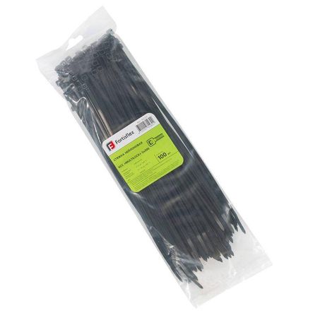 Стяжка нейлоновая КСС «MULTILOCK» 5х300 (черн) (100шт) | 102321 Fortisflex КВТ