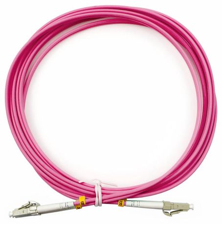 Шнур оптический FOP-50-OM4-LC-LC-3m duplex LC-LC50/125мм OM4 3м LSZH Cabeus 9103c