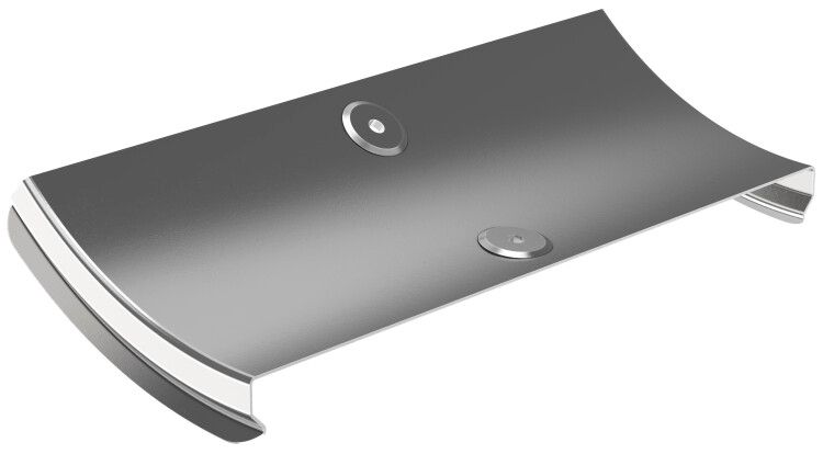 Крышка поворота плавн. 45град тип В10 ESCA 200мм | CPV51D-0-45-200-08 IEK