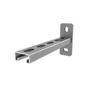 Консоль СТРАТ 41х21, база 1000, толщ. 2,0 мм, гальван. цинк, 874510 | КС-41х21х1000-2,0-ЭЦ Ostec