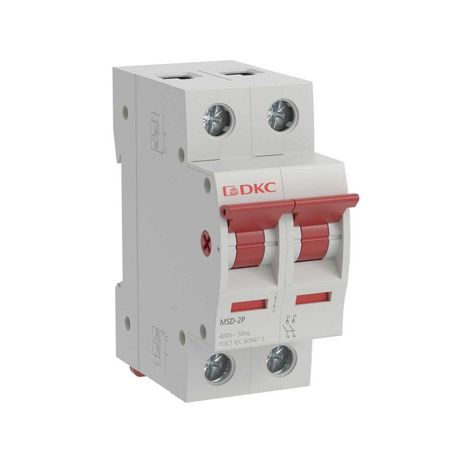 Выключатель нагрузки модульный YON MSD 2P 100A | MSD-2P100 DKC ДКС