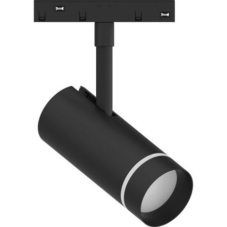Светильник светодиодный трековый низковольтный 10W, 800 Lm, 4000К, 90 градусов, черный, MGN304 | 41951 FERON