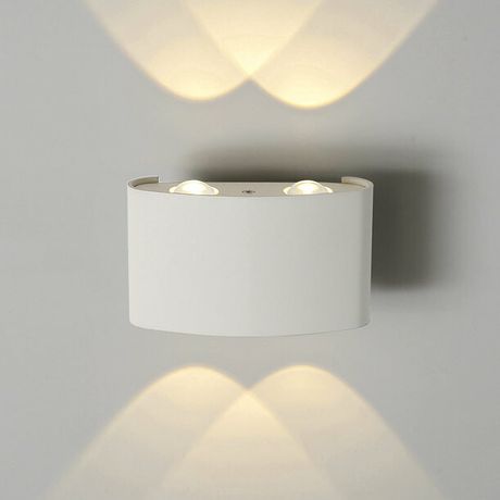 Светильник архитектурный 1555 TECHNO LED TWINKY DOUBLE белый настенный | a038419 Elektrostandard