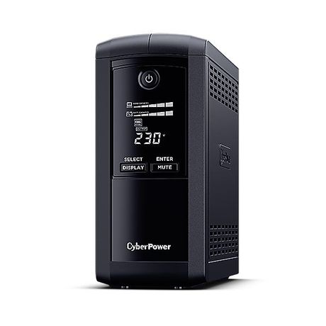 Источник бесперебойного питания Line-Interactive VP1000EILCD 1000В.А/550Вт USB/RS-232/RJ11/45 (6 IEC С13) CyberPower 1000612288