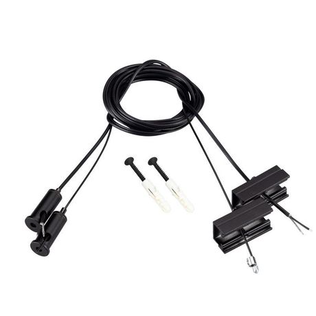 Подвес токопроводящий SL-LINE-25100 2х2м Set BLACK провод 2х0.5) (комплект) Arlight 045799