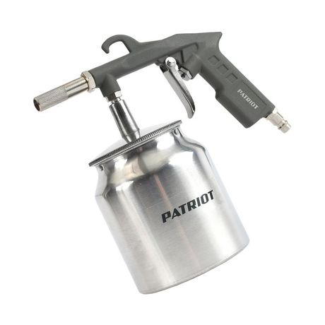 Пистолет пескоструйный GH 166А бачок 0.75л макс. производительность 300л/мин давл. 3-5 бар PATRIOT 830902031