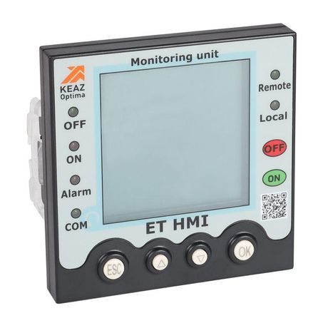 Дисплей на дверь щита ET HMI T125-T160-T250-T400-T630 ETA-COM, ETE | 357187 КЭАЗ