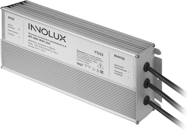 Драйвер светодиодный LED ИП-800-IP67-24V - 29042 Innolux 97423